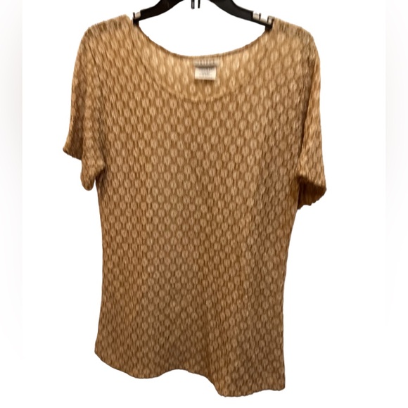 Jaipur Floral Embossed Design Gold with White Size XL NWT - Picture 1 of 7